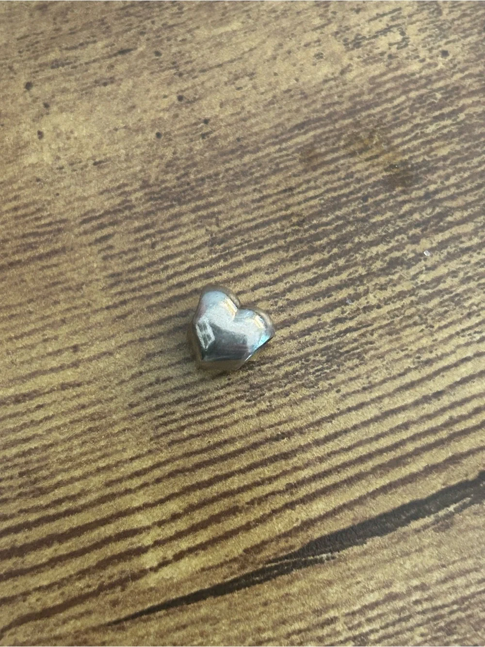 Big Smooth Heart Charm